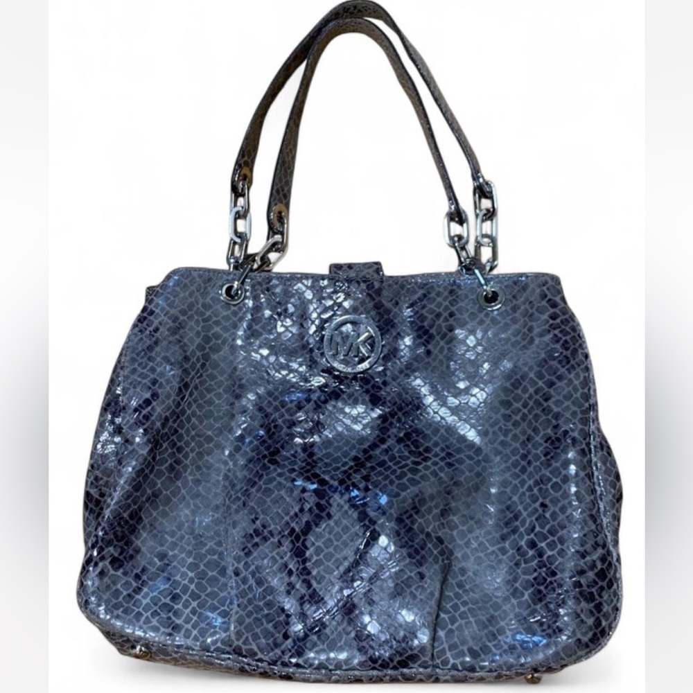 Michael Kors Womens Snake Print Handbag